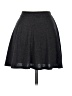 Nollie Solid Gray Casual Skirt Size XS - photo 2