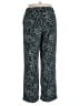 Worthington 100% Polyester Animal Print Teal Casual Pants Size 14 - photo 2