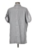 M Rena Gray Short Sleeve Button-Down Shirt Size M - photo 2