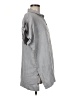 M Rena Gray Short Sleeve Button-Down Shirt Size M - photo 4