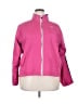Cheetah 100% Polyester Pink Track Jacket Size 2X - photo 1