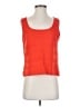 St. John Orange Sleeveless Top Size S - photo 1