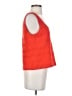 St. John Orange Sleeveless Top Size S - photo 4