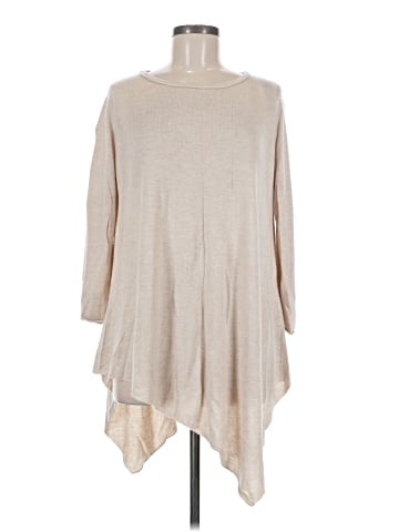Joan Vass Long Sleeve Turtleneck (view 1)