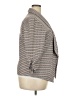 Fashion 100% Polyester Chevron-herringbone Gray Blazer Size 2X - photo 4