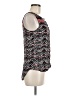 Sanctuary 100% Rayon Aztec Or Tribal Print Black Sleeveless Blouse Size M - photo 4
