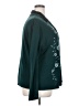 Koret 100% Polyester Teal Cardigan Size 3X - photo 4