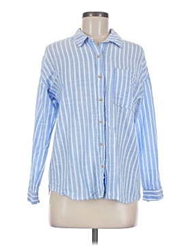 Olivia Grey Long Sleeve Button Down Shirt