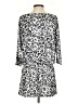 Coco Bianco Animal Print Silver Casual Dress Size S - photo 2