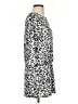 Coco Bianco Animal Print Silver Casual Dress Size S - photo 4