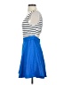 Double Zero Stripes Blue Casual Dress Size S - photo 5