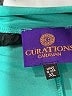 Curations Solid Teal Casual Skirt Size XL - photo 4