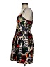 Soprano Print Black Cocktail Dress Size S - photo 5