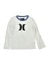 Hurley Silver Long Sleeve T-Shirt Size 6 - photo 1