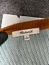Madewell Color Block Orange Pullover Sweater Size L - photo 7
