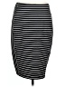 Apt. 9 Stripes Black Casual Skirt Size L - photo 2