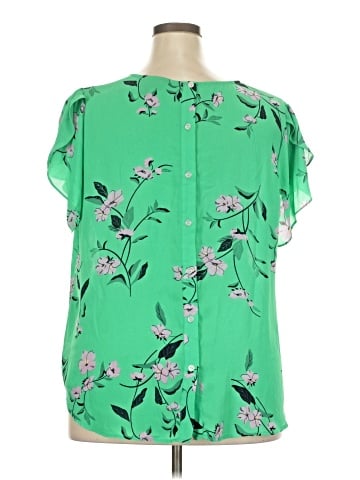 PREMISE Short Sleeve Blouse (view 2)