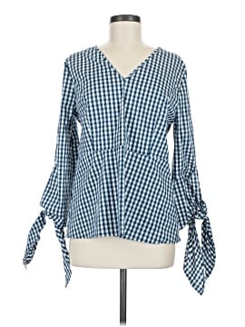 Universal Standard for J.Crew Long Sleeve Blouse (view 1)