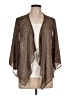 Mi ami 100% Polyester Brown Kimono Size L - photo 1