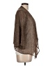 Mi ami 100% Polyester Brown Kimono Size L - photo 4