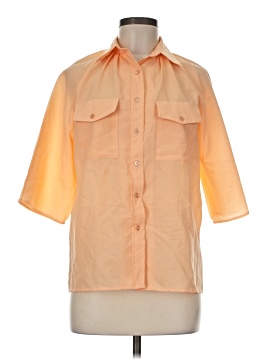 Gloria Vanderbilt 3/4 Sleeve Button-Down Shirt (view 1)