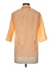 Gloria Vanderbilt Color Block Orange 3/4 Sleeve Button-Down Shirt Size 8 - photo 2