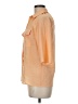 Gloria Vanderbilt Color Block Orange 3/4 Sleeve Button-Down Shirt Size 8 - photo 5