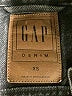 Gap 100% Cotton Gray Denim Jacket Size XS - photo 6