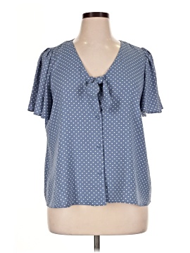 Lc Lauren Conrad Short Sleeve Blouse