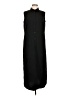 Merona 100% Polyester Black Casual Dress Size L - photo 1