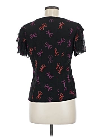 Karen Millen Short Sleeve Silk Top (view 2)