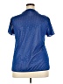 Julie's Closet 100% Polyester Blue Short Sleeve Blouse Size 3X - photo 2