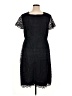 rsvp by TALBOTS 100% Polyester Black Cocktail Dress Size 16 - photo 2