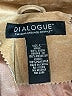 Dialogue 100% Polyester Tan Coat Size L - photo 6