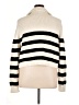 Kule 100% Cotton Stripes Ivory Pullover Sweater Size XL - photo 2