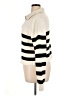 Kule 100% Cotton Stripes Ivory Pullover Sweater Size XL - photo 5
