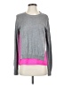 Aqua Color Block Gray Pullover Sweater Size XS - photo 1