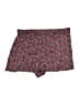 Ann Taylor LOFT 100% Rayon Hearts Red Shorts Size XL - photo 2