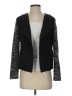Aqua Chevron-herringbone Black Blazer Size 2 - photo 1