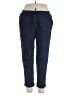 Style&Co Solid Blue Casual Pants Size 16 - photo 1