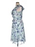 Tommy Hilfiger 100% Polyester Tropical Blue Cocktail Dress Size 14 - photo 5