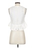 BCBGeneration 100% Cotton Ivory Sleeveless Blouse Size XXS - photo 2
