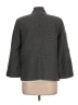 Linda Allard Ellen Tracy Checkered-gingham Polka Dots Gray Blazer Size 10 - photo 2