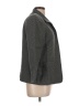 Linda Allard Ellen Tracy Checkered-gingham Polka Dots Gray Blazer Size 10 - photo 4