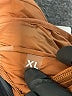 The Arrivals 100% Recycled Polyester Solid Orange Jacket Size XL - photo 6
