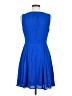 Express Solid Blue Cocktail Dress Size 8 - photo 2