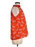Chenault Orange Sleeveless Blouse Size M - photo 4