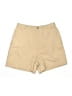 Liz Claiborne Solid Tan Khaki Shorts Size 12 - photo 1