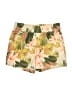 Active by Old Navy Tropical Yellow Khaki Shorts Size 10 - 12 - photo 1