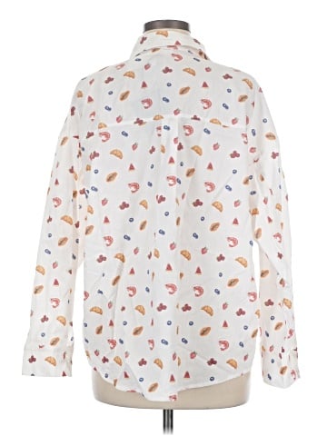 Le Lis Long Sleeve Button-Down Shirt (view 2)